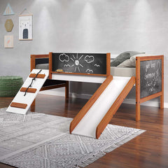 ACME Aurea Slide Loft Bed – front view – Lusso Furniture Miami