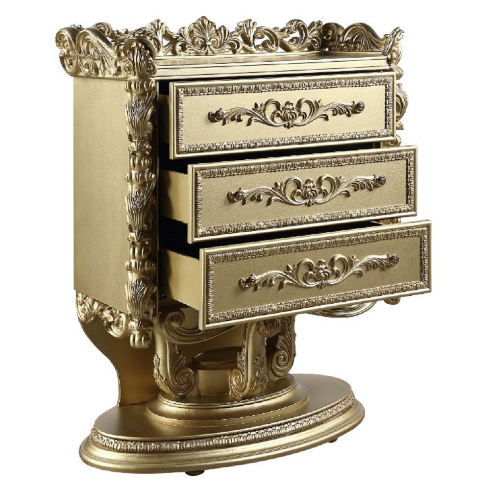 ACME Bernadette Chest – detail – Lusso Furniture Miami