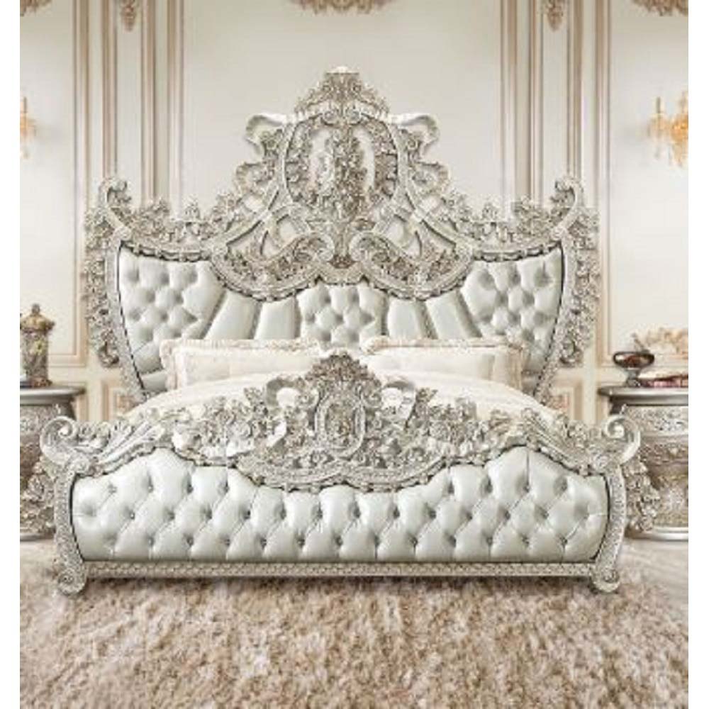 ACME Sandoval Bed – front view – Lusso Furniture Miami