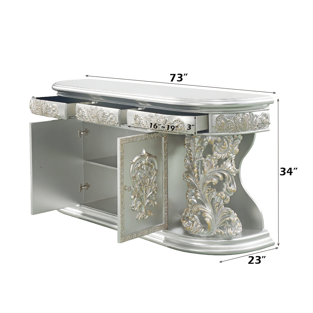 ACME Sandoval Dresser – close-up – Lusso Furniture Miami