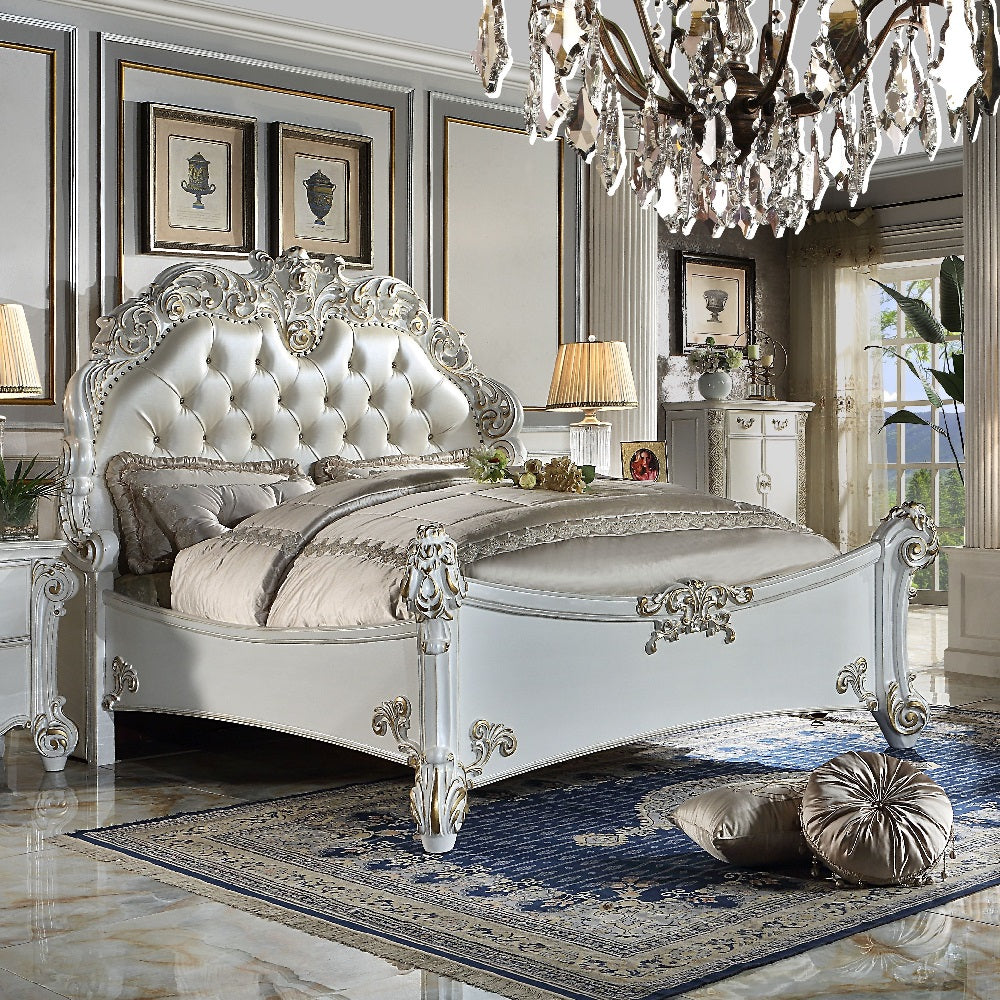 ACME Vendome Bed – top view – Lusso Furniture Miami