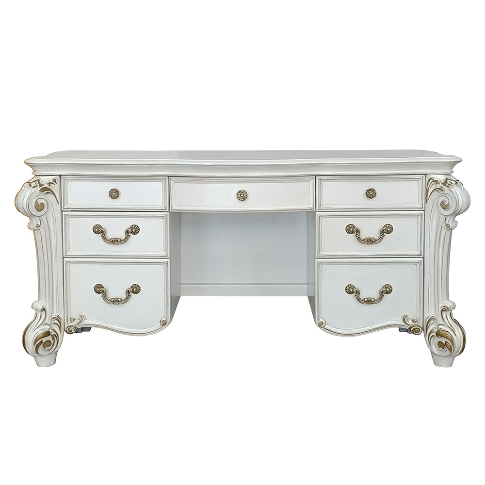 ACME Vendome Vanity Desk – angle view – Lusso Furniture Miami