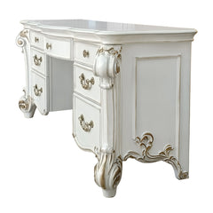 ACME Vendome Vanity Desk – side view – Lusso Furniture Miami