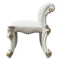 ACME Vendome Vanity Stool – back view – Lusso Furniture Miami