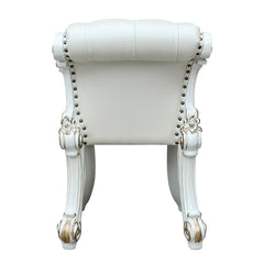 ACME Vendome Vanity Stool – side view – Lusso Furniture Miami