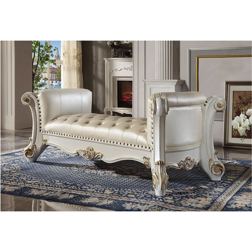 ACME Vendome Bench – detail – Lusso Furniture Miami