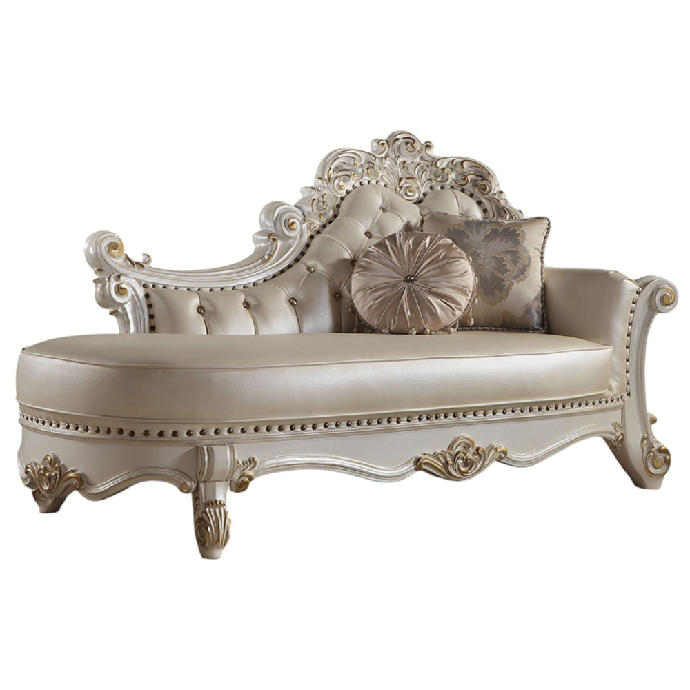 ACME Vendome Chaise – detail – Lusso Furniture Miami