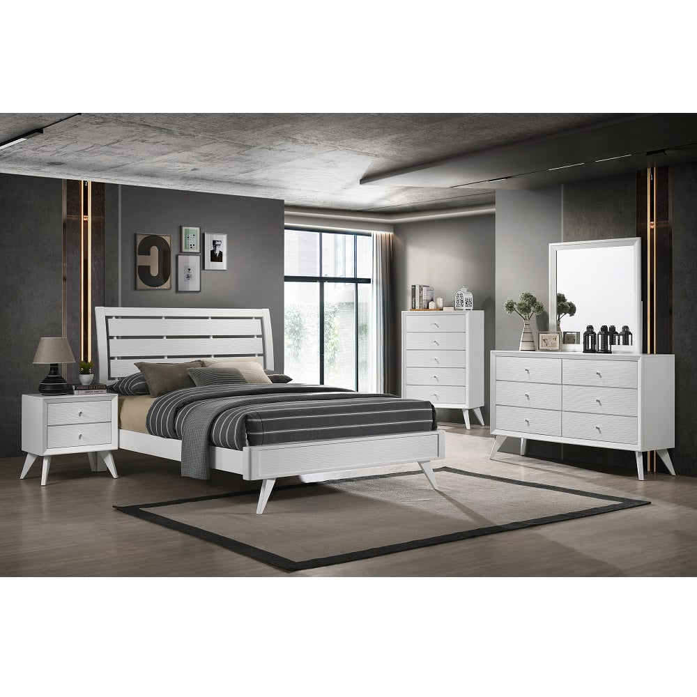 ACME Cerys Mirror – angle view – Lusso Furniture Miami