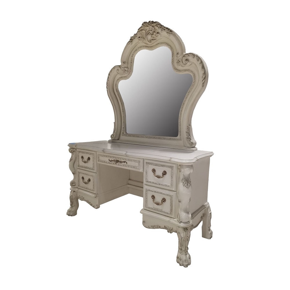 ACME Dresden II Mirror – front view – Lusso Furniture Miami