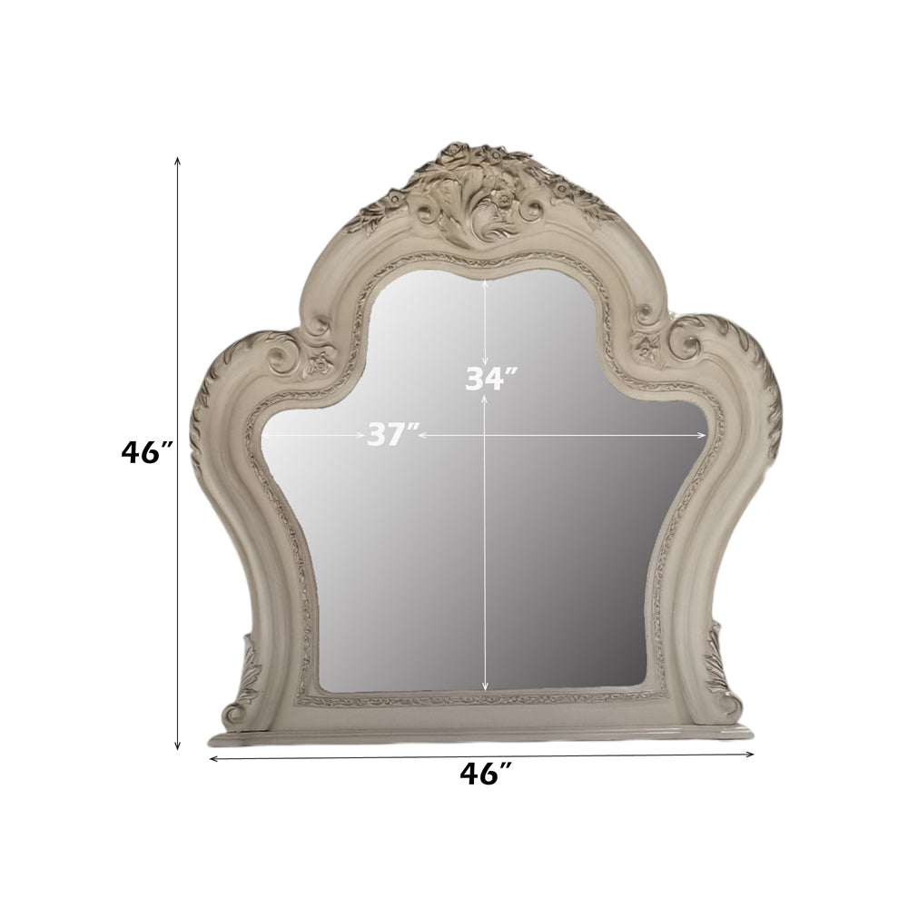 ACME Dresden II Mirror – back view – Lusso Furniture Miami