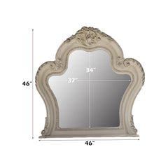 ACME Dresden II Mirror – back view – Lusso Furniture Miami