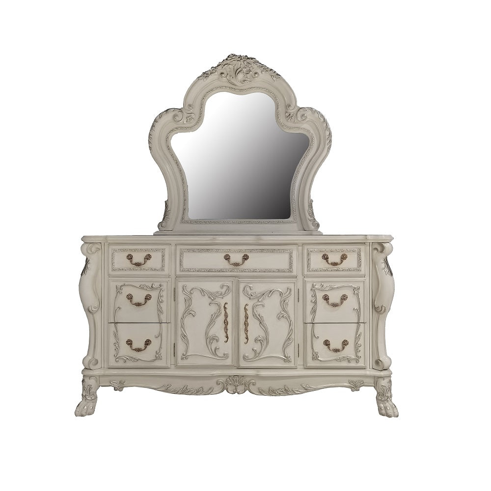 ACME Dresden Dresser – angle view – Lusso Furniture Miami