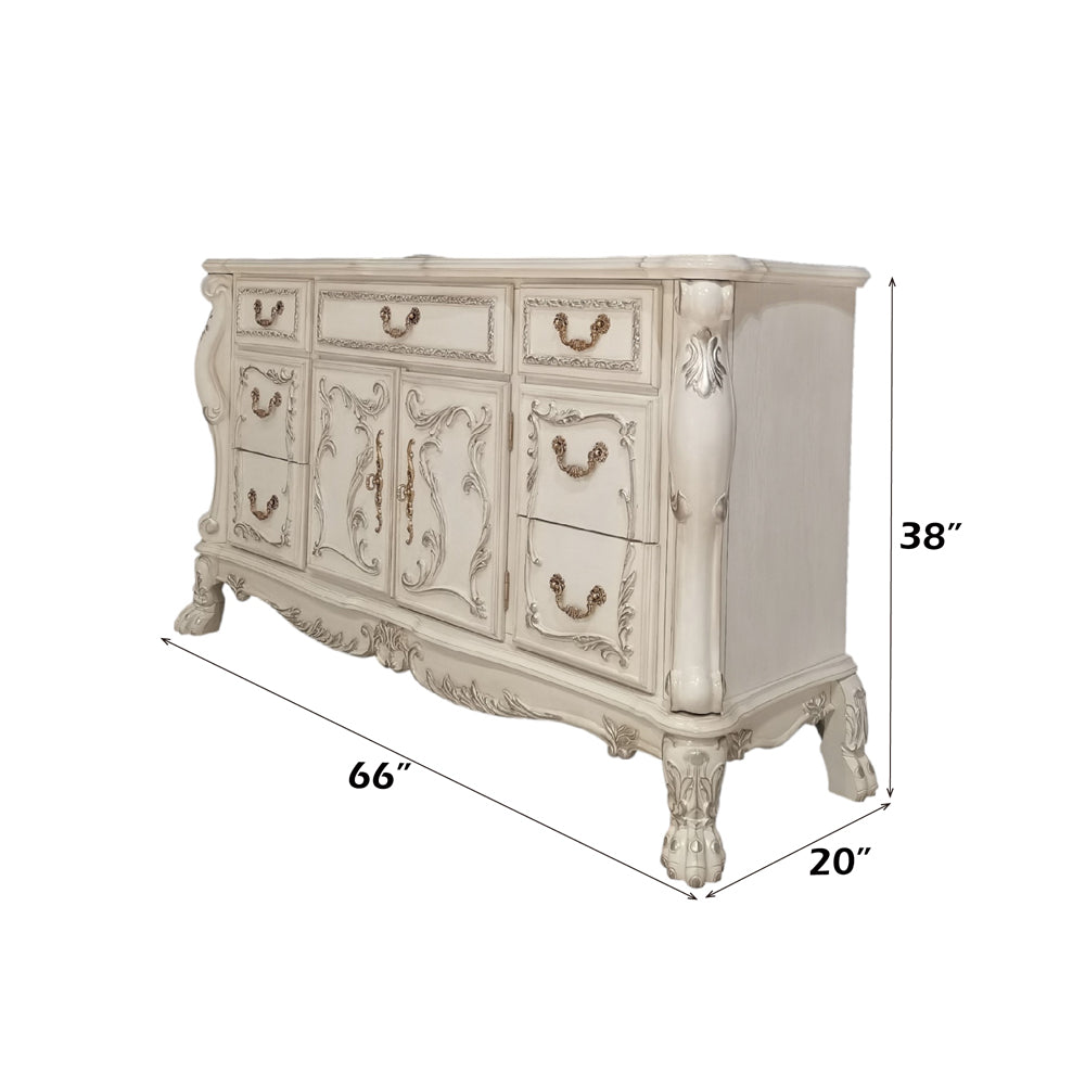 ACME Dresden Dresser – back view – Lusso Furniture Miami