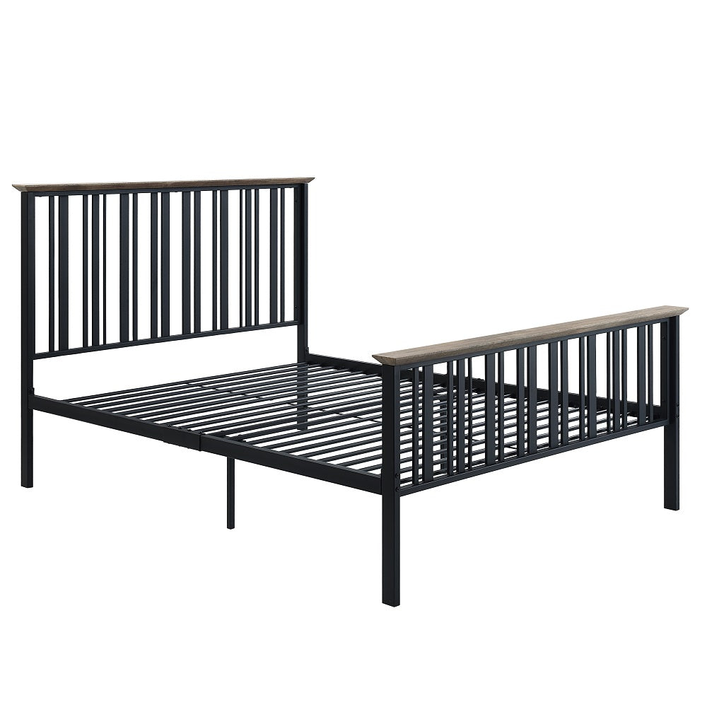 ACME Zudora Bed – angle view – Lusso Furniture Miami