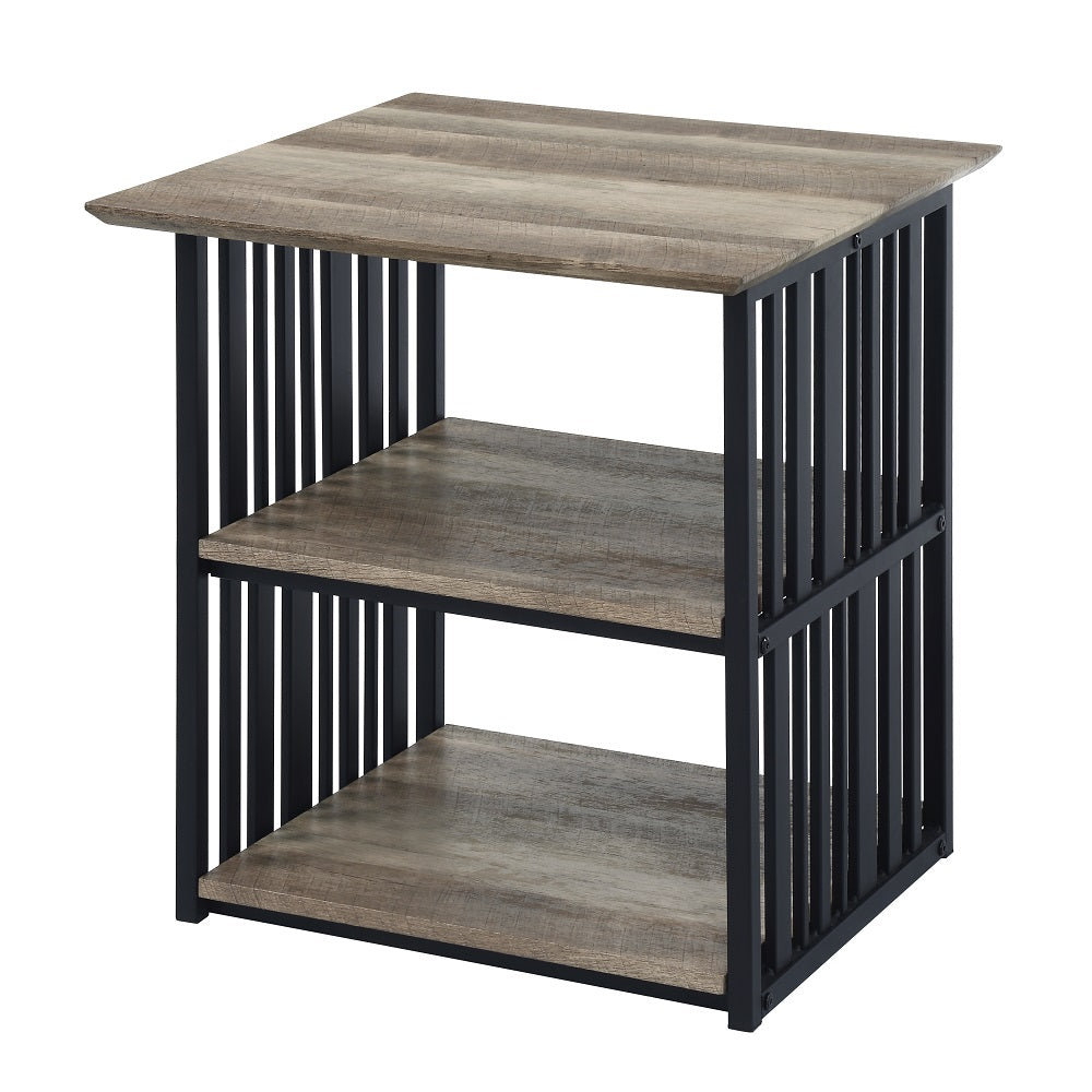 ACME Zudora Nightstand – angle view – Lusso Furniture Miami
