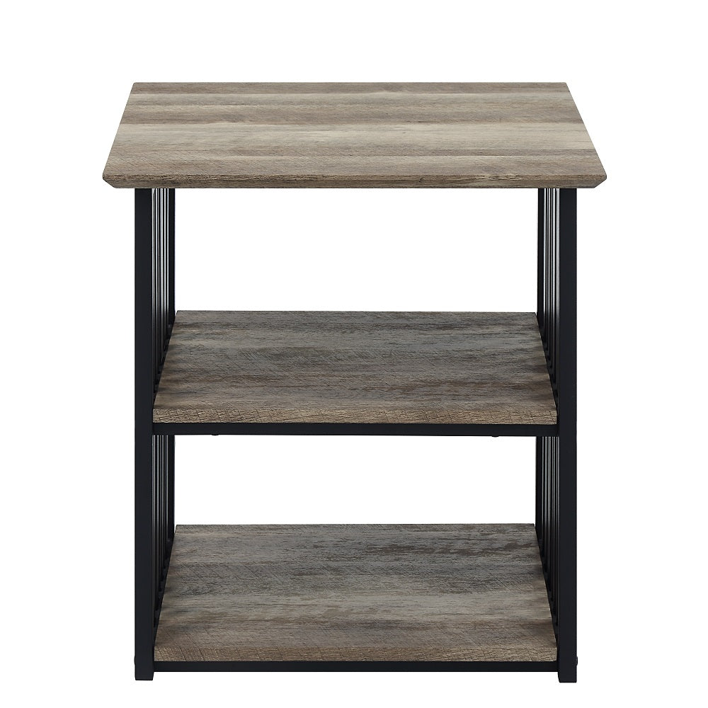 ACME Zudora Nightstand – side view – Lusso Furniture Miami