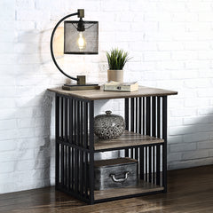 ACME Zudora Nightstand – front view – Lusso Furniture Miami