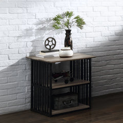 ACME Zudora Nightstand – room setting – Lusso Furniture Miami