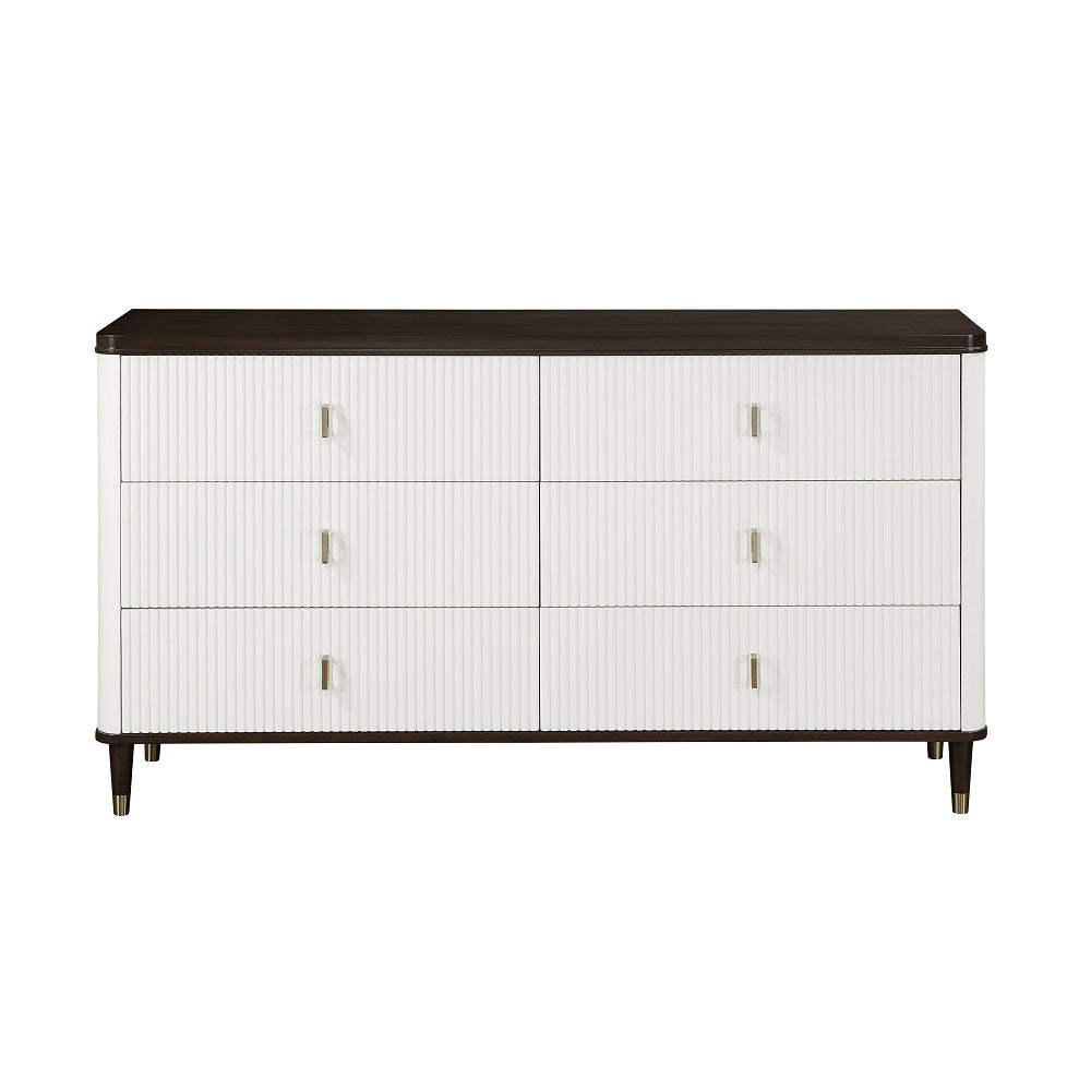 ACME Carena Dresser – angle view – Lusso Furniture Miami