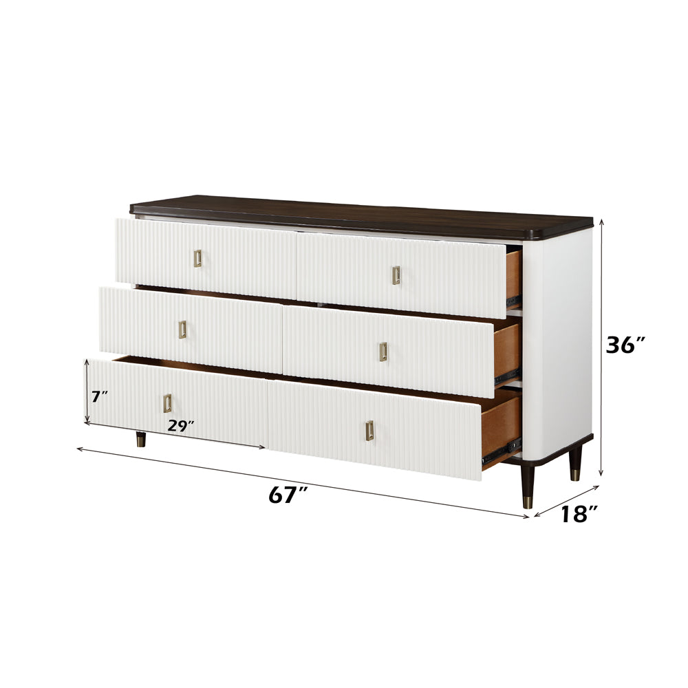ACME Carena Dresser – alternate view – Lusso Furniture Miami