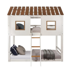 ACME Inara Bunk Bed – angle view – Lusso Furniture Miami