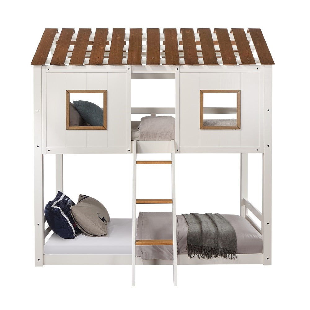 ACME Inara Bunk Bed – angle view – Lusso Furniture Miami
