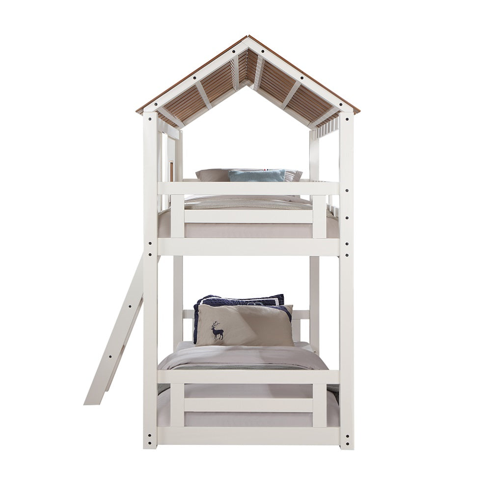 ACME Inara Bunk Bed – side view – Lusso Furniture Miami