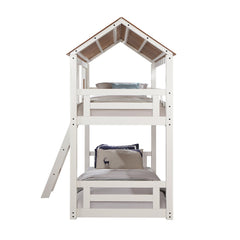 ACME Inara Bunk Bed – side view – Lusso Furniture Miami