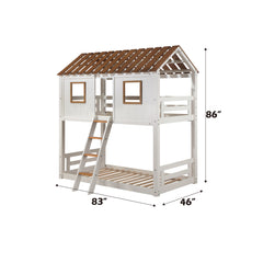 ACME Inara Bunk Bed – room setting – Lusso Furniture Miami