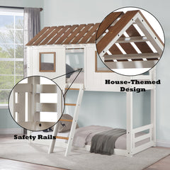 ACME Inara Bunk Bed – back view – Lusso Furniture Miami