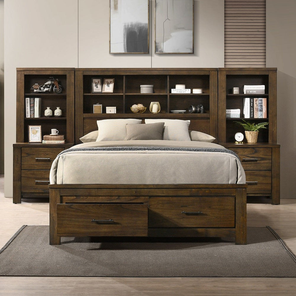 ACME Merrilee II Storage Bed – front view – Lusso Furniture Miami
