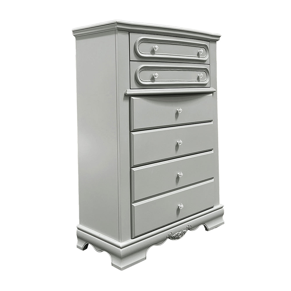 ACME Flora Chest – angle view – Lusso Furniture Miami