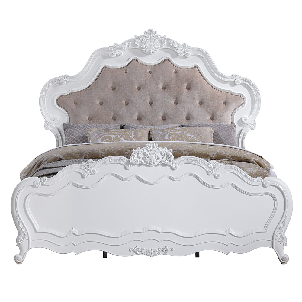 ACME Latisha Bed – finish detail – Lusso Furniture Miami