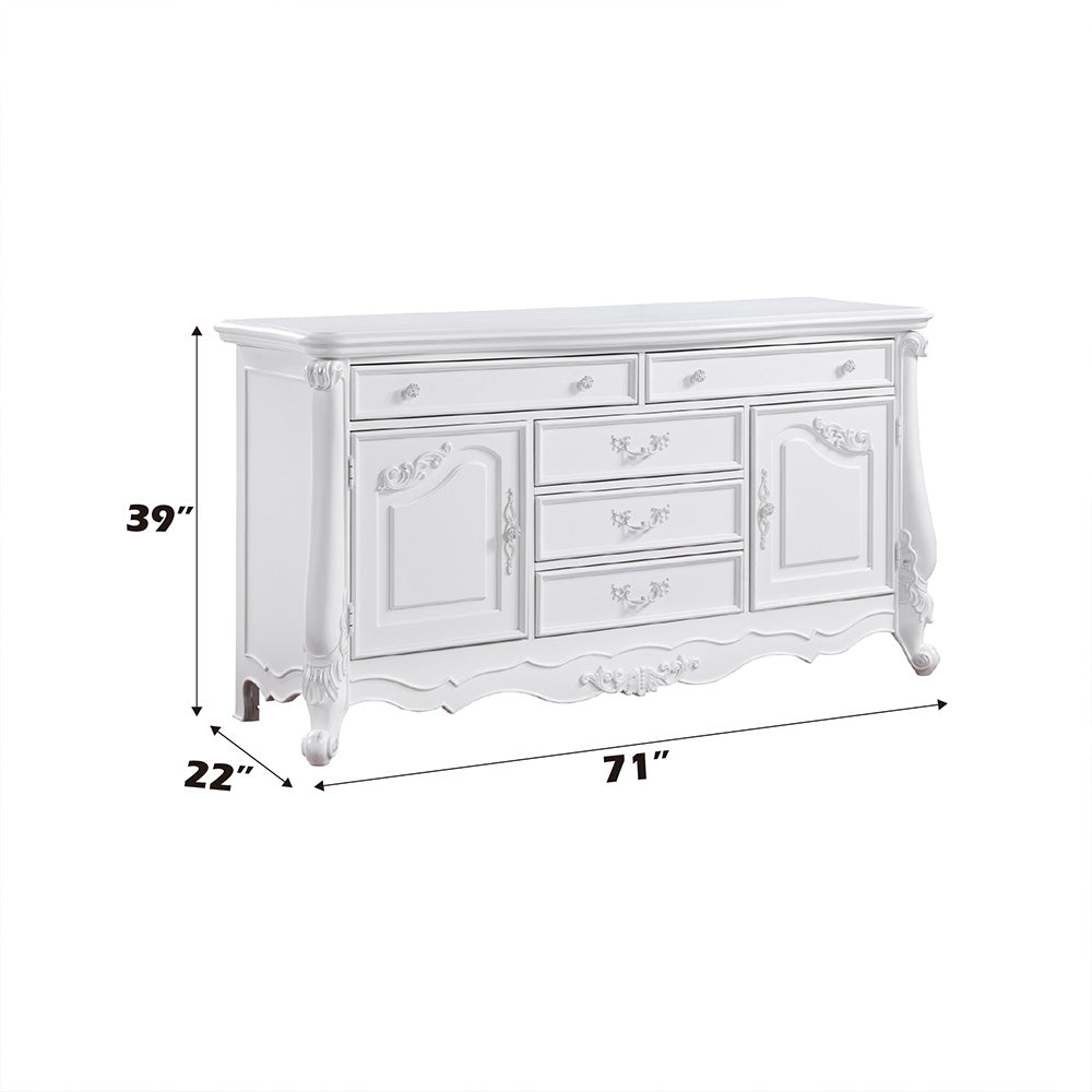ACME Latisha Dresser – back view – Lusso Furniture Miami
