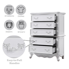 ACME Latisha Chest – close-up – Lusso Furniture Miami