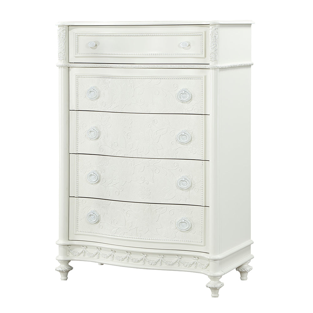 ACME Dorothy Chest – angle view – Lusso Furniture Miami