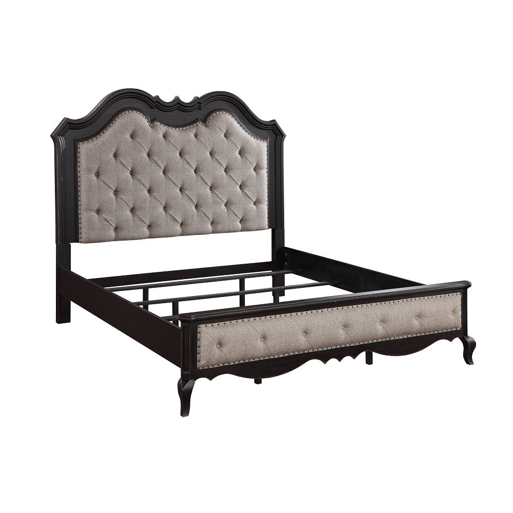 ACME Chelmsford Bed – angle view – Lusso Furniture Miami