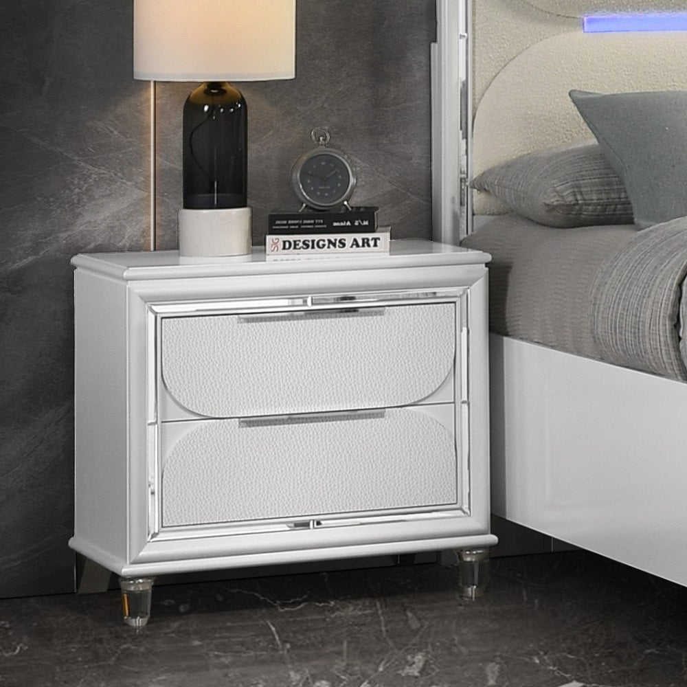ACME Tarian Nightstand – front view – Lusso Furniture Miami