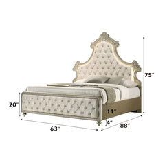 ACME Lucienne LED Bed – room setting – Lusso Furniture Miami