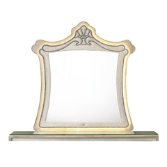 ACME Lucienne LED Mirror – side view – Lusso Furniture Miami