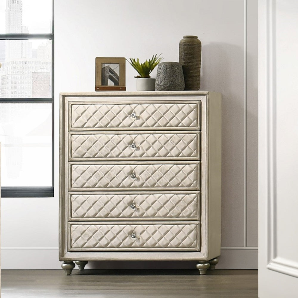 ACME Lucienne Chest – front view – Lusso Furniture Miami