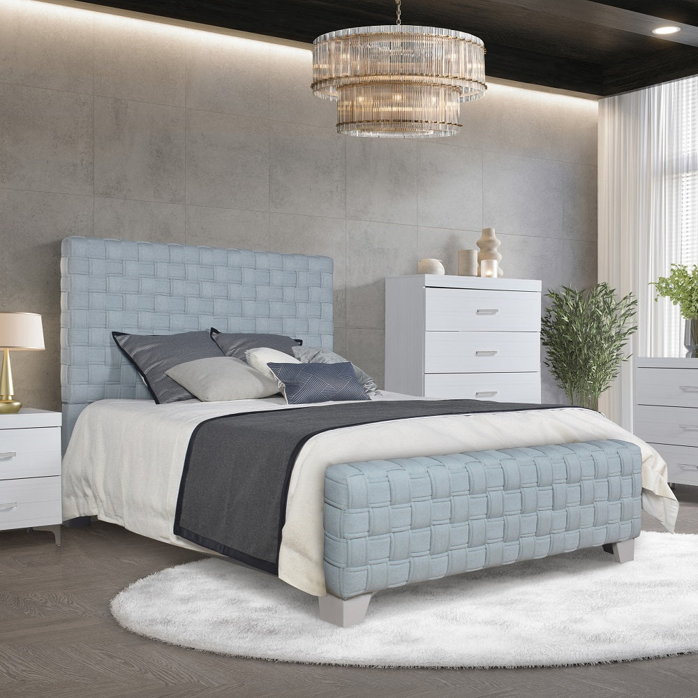 ACME Saree Bed – front view – Lusso Furniture Miami