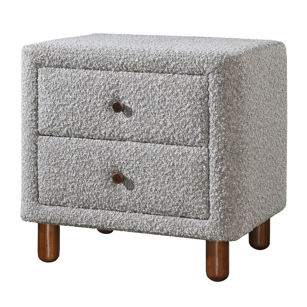 ACME Cleo Nightstand – angle view – Lusso Furniture Miami
