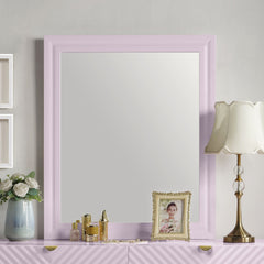 ACME Gaines Mirror – back view – Lusso Furniture Miami