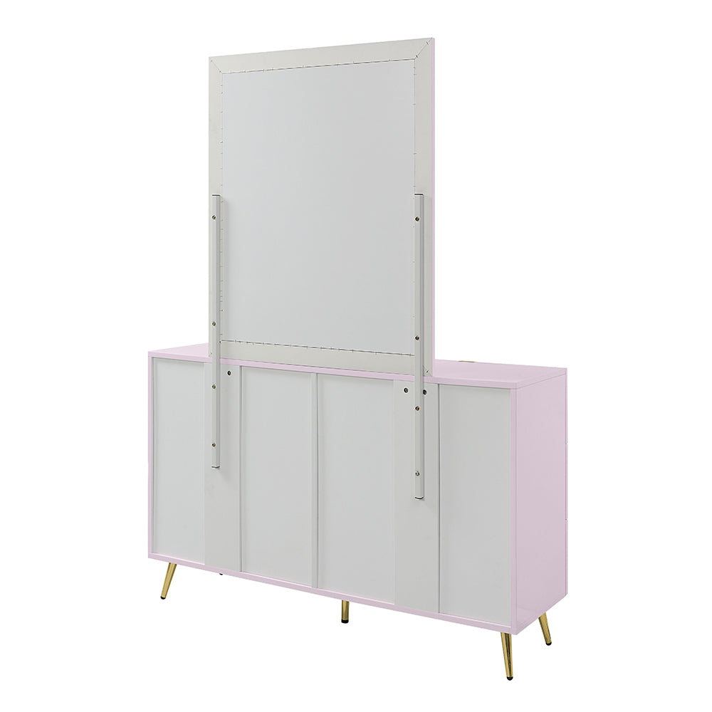 ACME Gaines Mirror – finish detail – Lusso Furniture Miami
