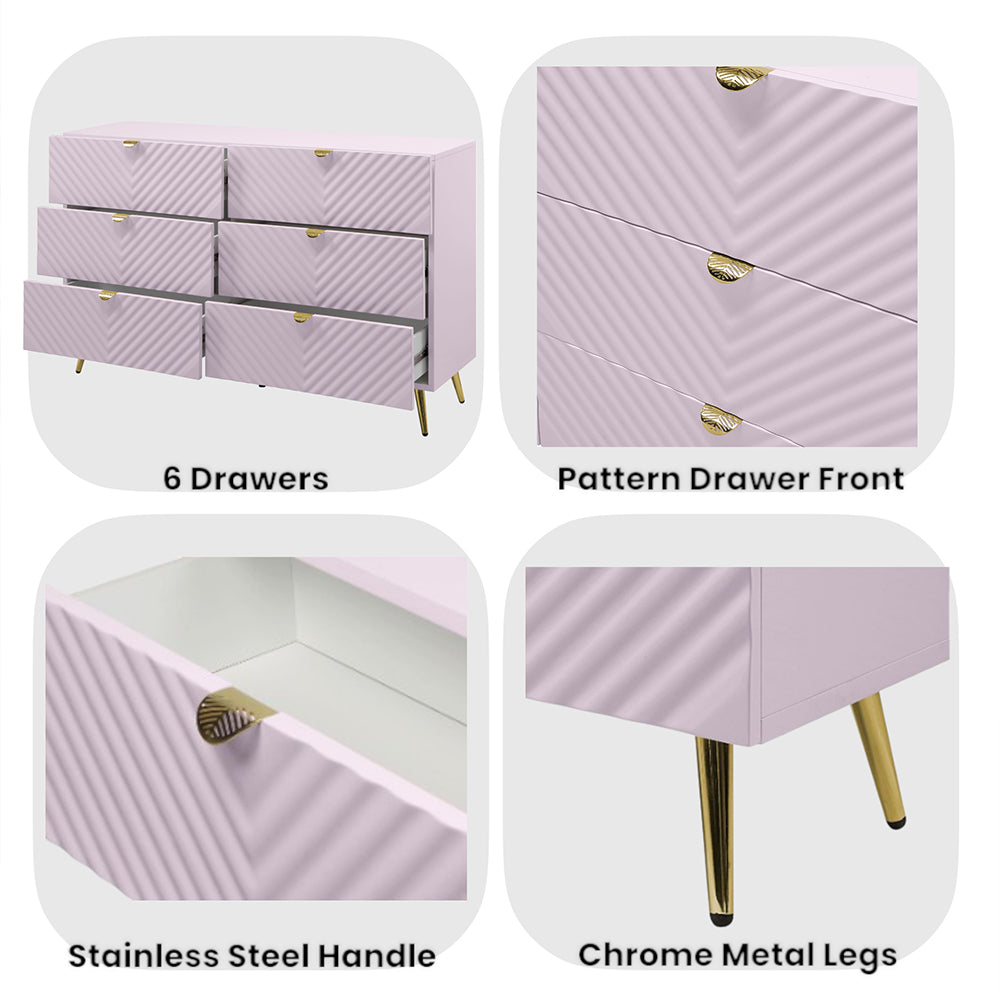 ACME Gaines Dresser – view 19 – Lusso Furniture Miami