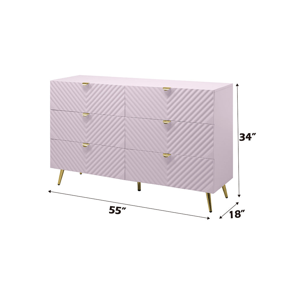 ACME Gaines Dresser – view 20 – Lusso Furniture Miami
