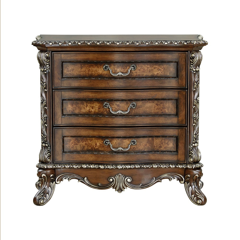 ACME Devany Nightstand – side view – Lusso Furniture Miami
