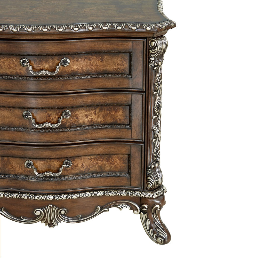 ACME Devany Nightstand – top view – Lusso Furniture Miami