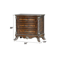 ACME Devany Nightstand – alternate view – Lusso Furniture Miami